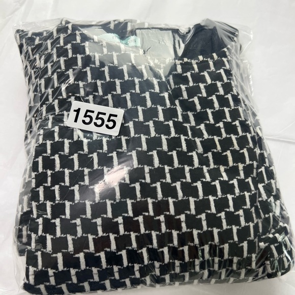 Maurices Midi Dress XXL Black & White Work Dress Flattering Pockets (1555) - Picture 12 of 12